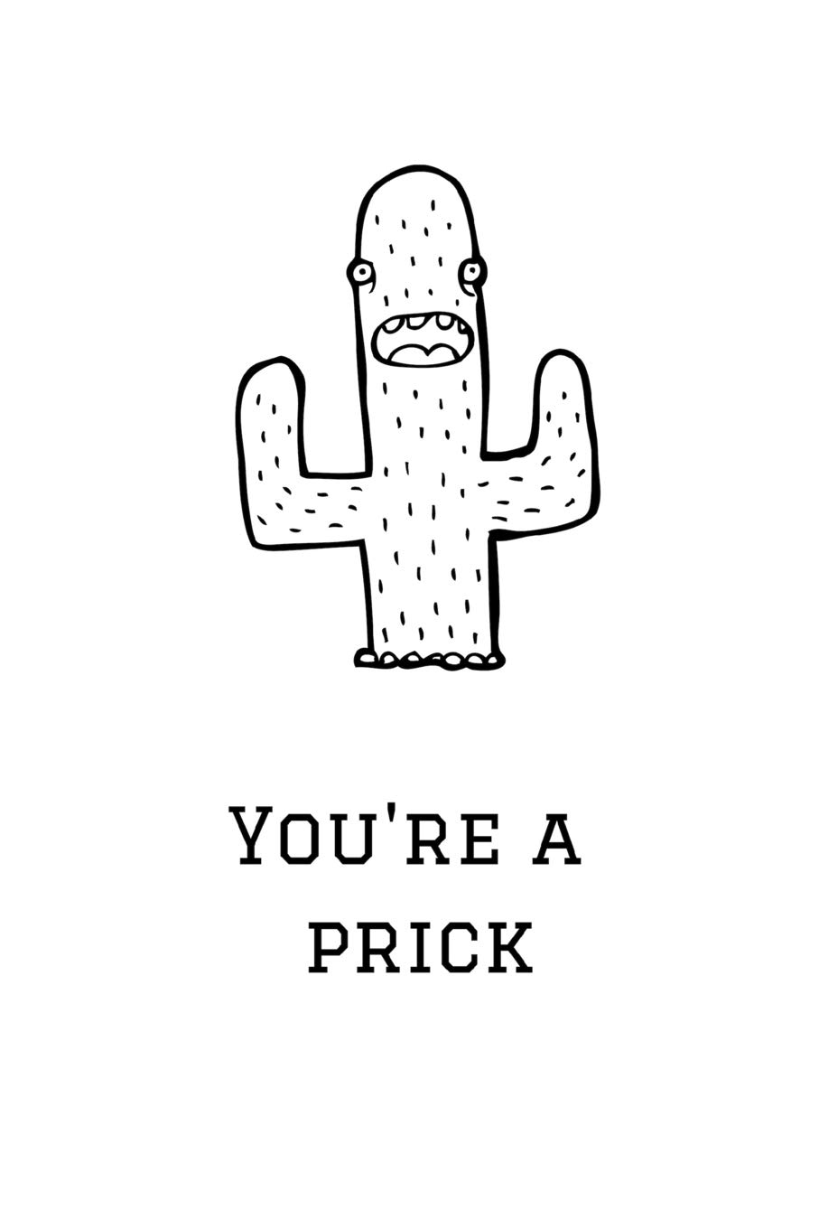 You're a Prick: Cactus Notebook, 110 Pages, 6' X 9' baixar livro de graça