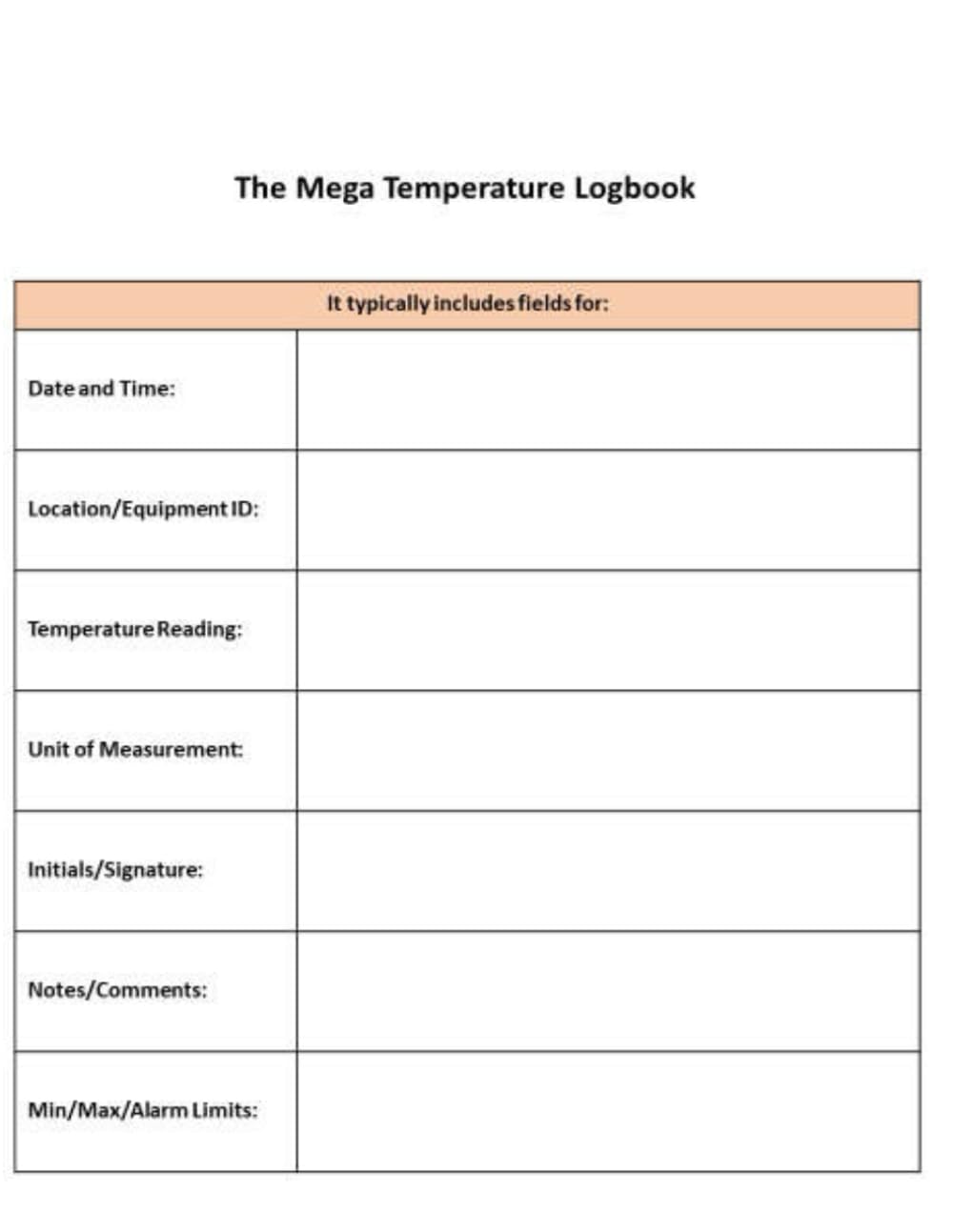 The Mega Temperature Logbook: A comprehensive record-keeping system designed to track and document temperature readings over time. baixar o livro de graça