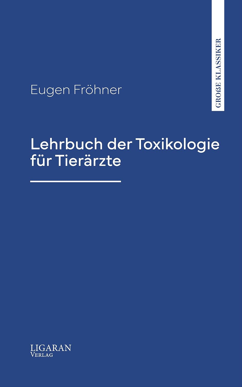 Lehrbuch der Toxikologie für Tierärzte (German Edition)