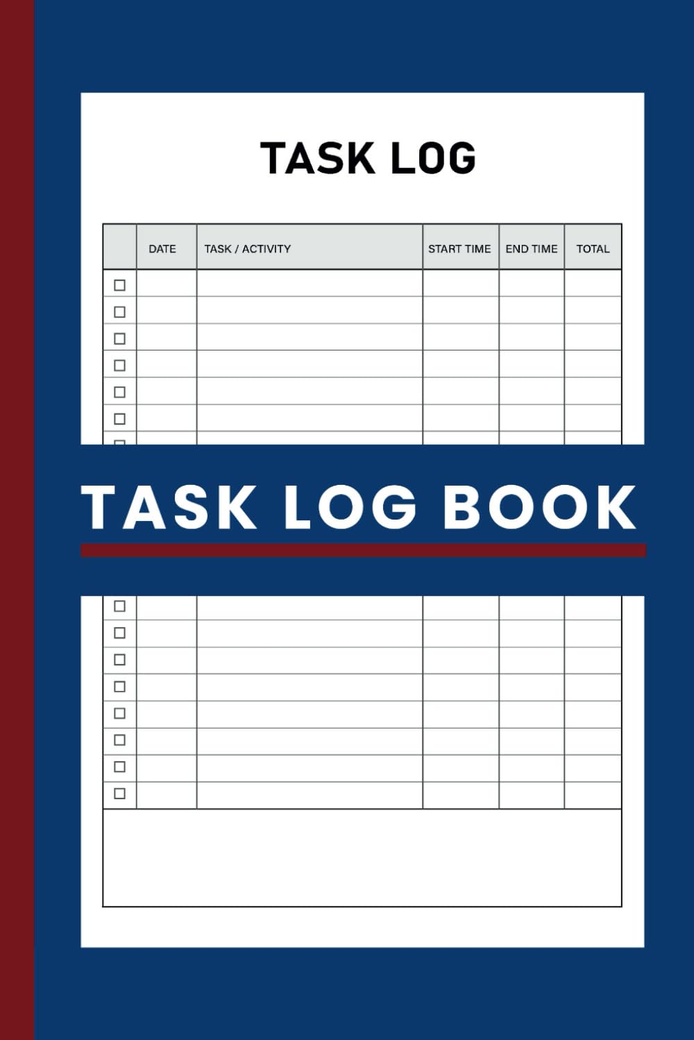 Task Log Book, Organize Task List With Deadline. Increase Productivity, Checkboxes for Completion: For Small Businesses, Project Managers, Freelancers, Work & Personal Use - A5 Travel Size baixar livro de graça