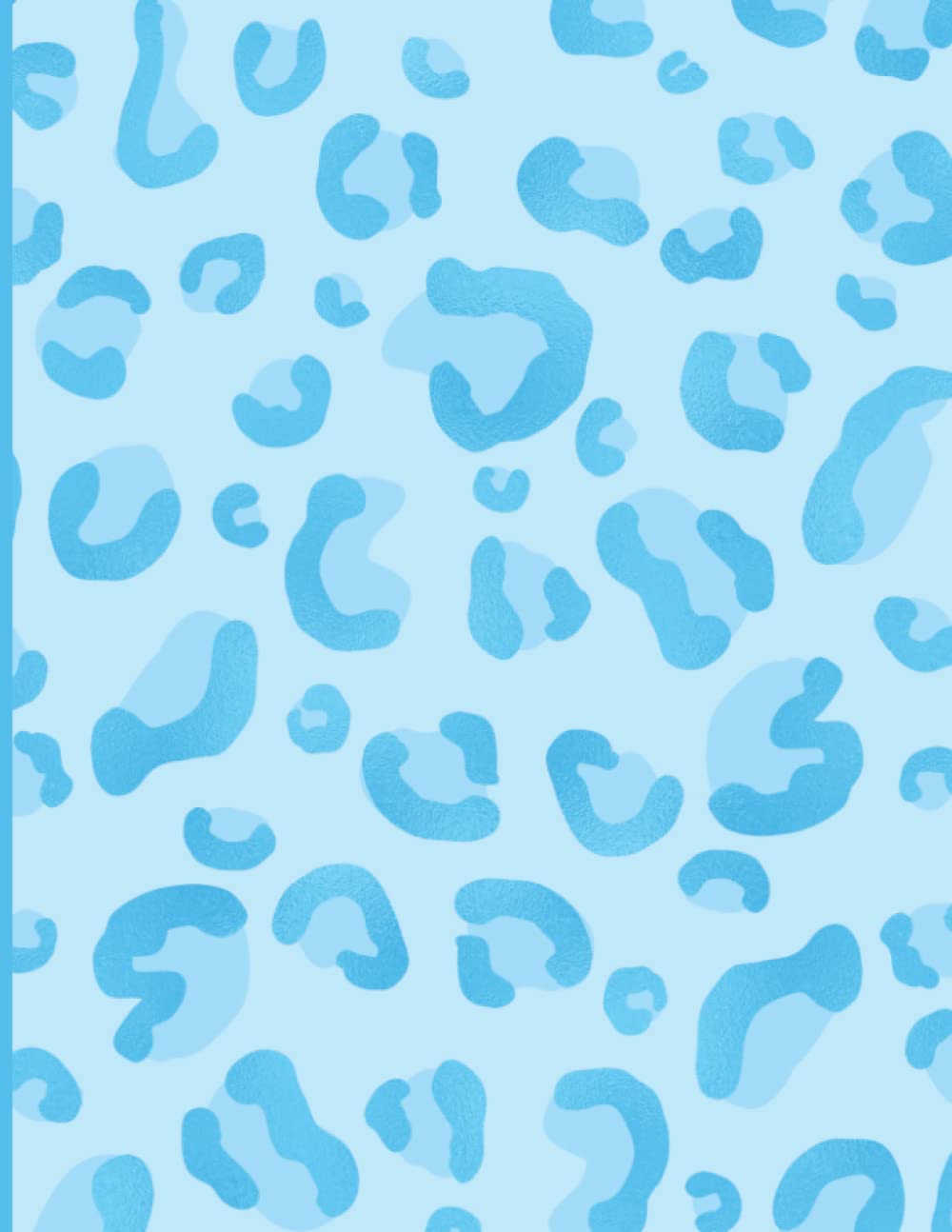 capítulo por capítulo baixar Notebook Aesthetic: Preppy, Blue Leopard Print, Aesthetic Notebook For School, College Ruled, Notebook for Teens, Composition Notebook Aesthetic Preppy