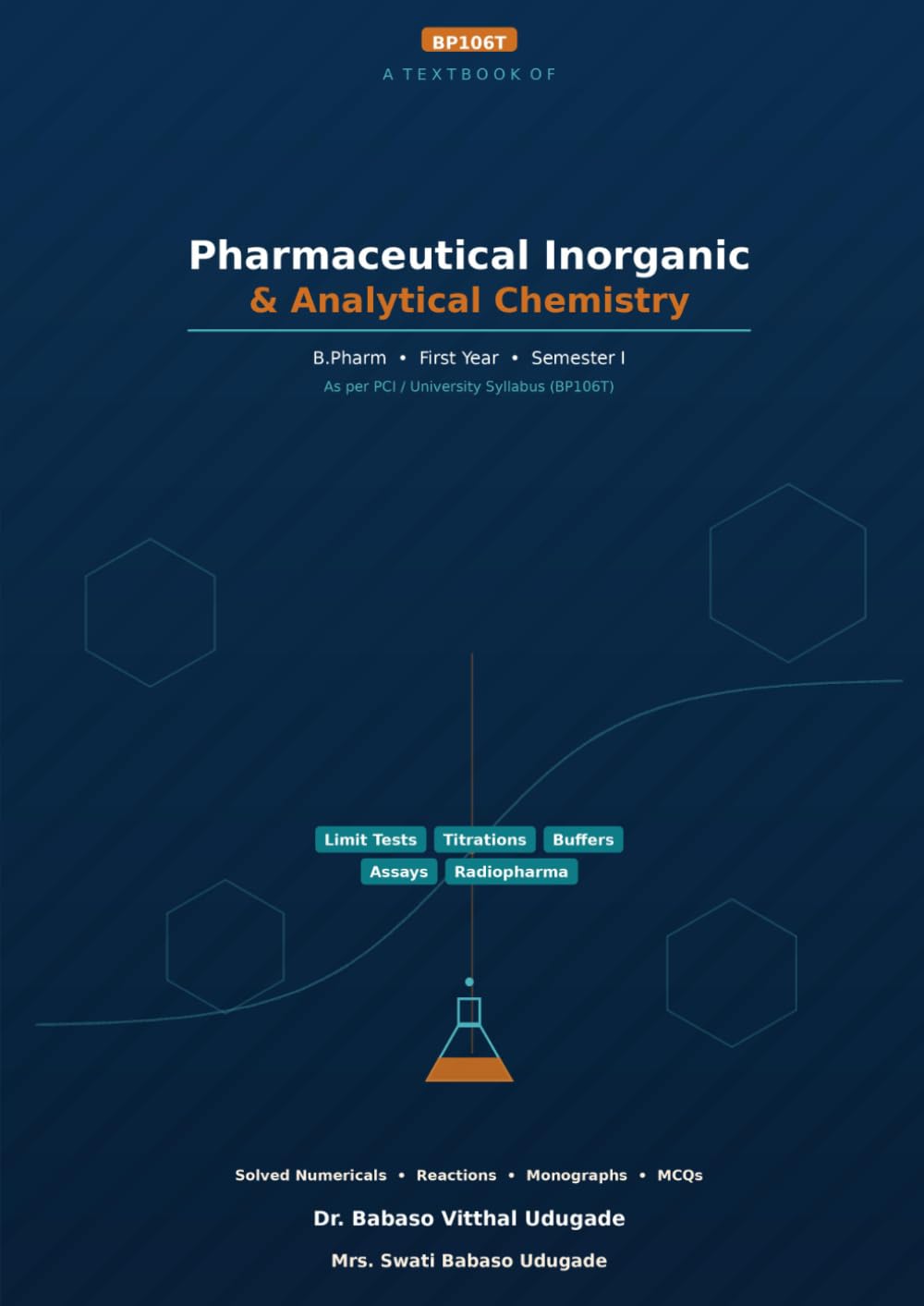 capítulo por capítulo baixar Pharmaceutical Inorganic and Analytical Chemistry: A Complete Textbook for B.Pharm First Year (BP106T)