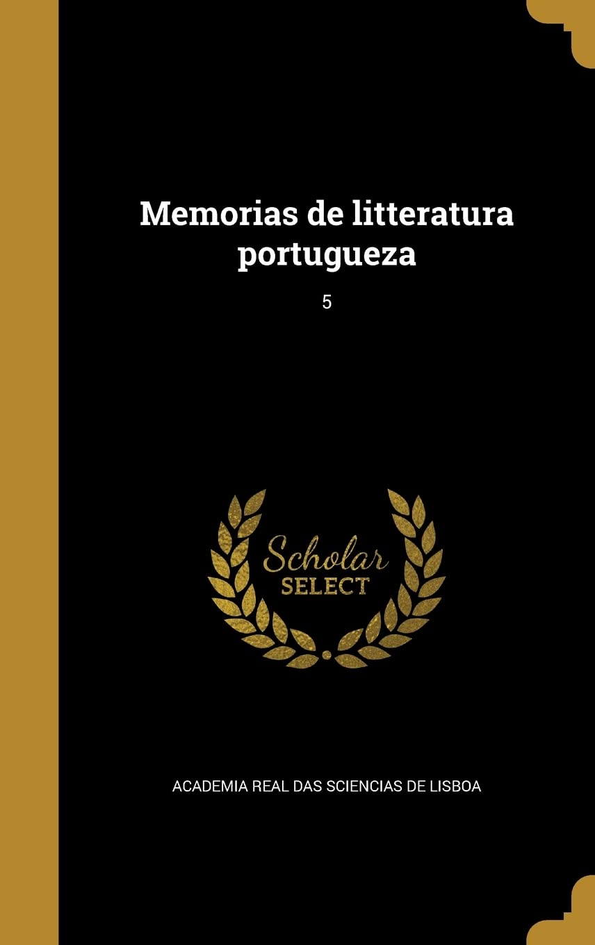 Memorias de litteratura portugueza; 5 baixar livro de graça