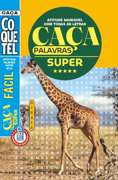 Livro Coquetel Caça-Palavras Super 25: Atitude saudável com todas as letras baixar livro de graça