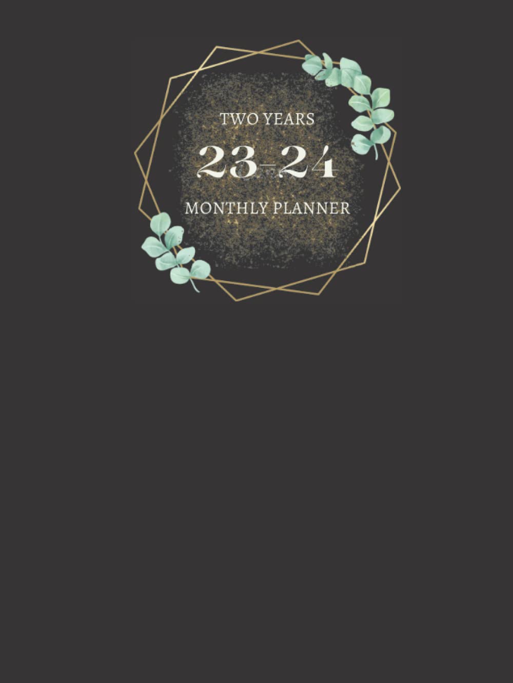 ler totalmente 2023-2024 Monthly Planner Hardcover: Large Two Year Planner with Black Cover Jan 2023 - Dec 2024 8.5" x 11"