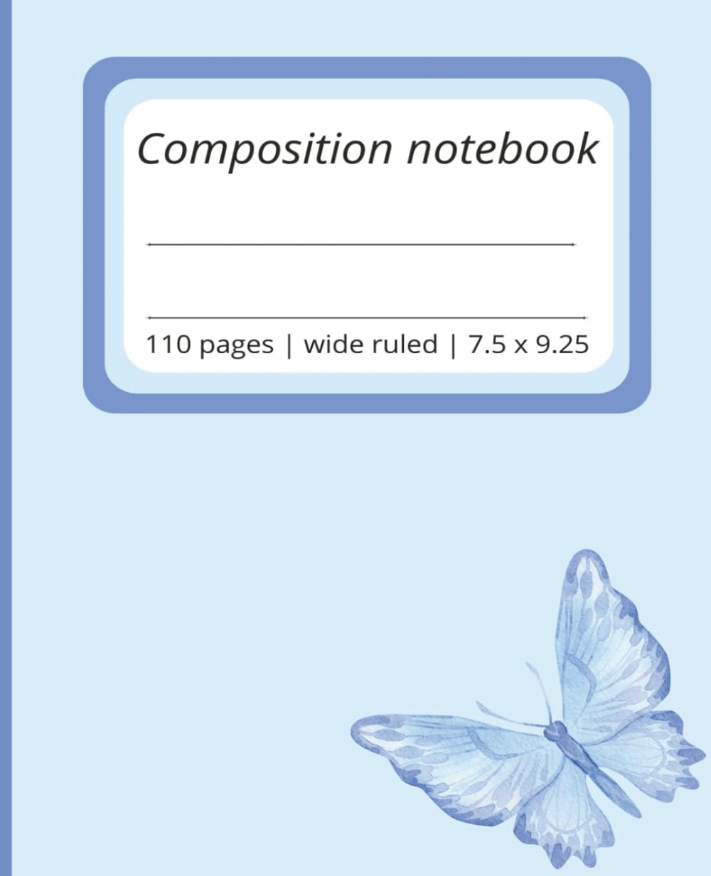 Vlinder Notebook – Gelinieerd | 110 Pagina’s | 19,05 x 23,5 cm (Dutch Edition) baixar o livro de graça