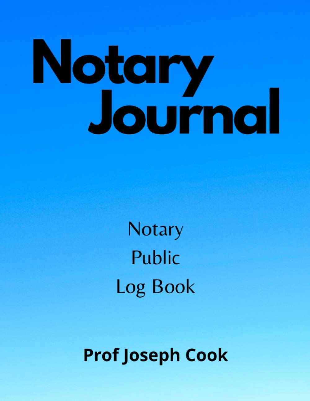 Notary Public Log Book: Transactions Record Book baixar livro de graça