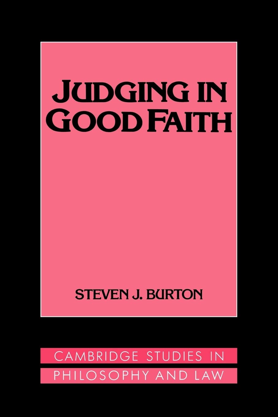 ler totalmente Judging in Good Faith