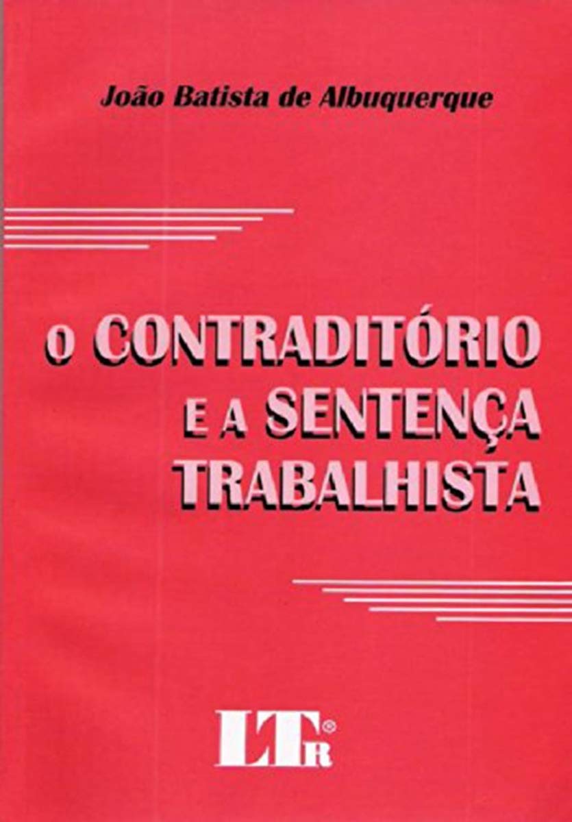 Contraditório E A Sentença Trabalhista baixar o livro de graça