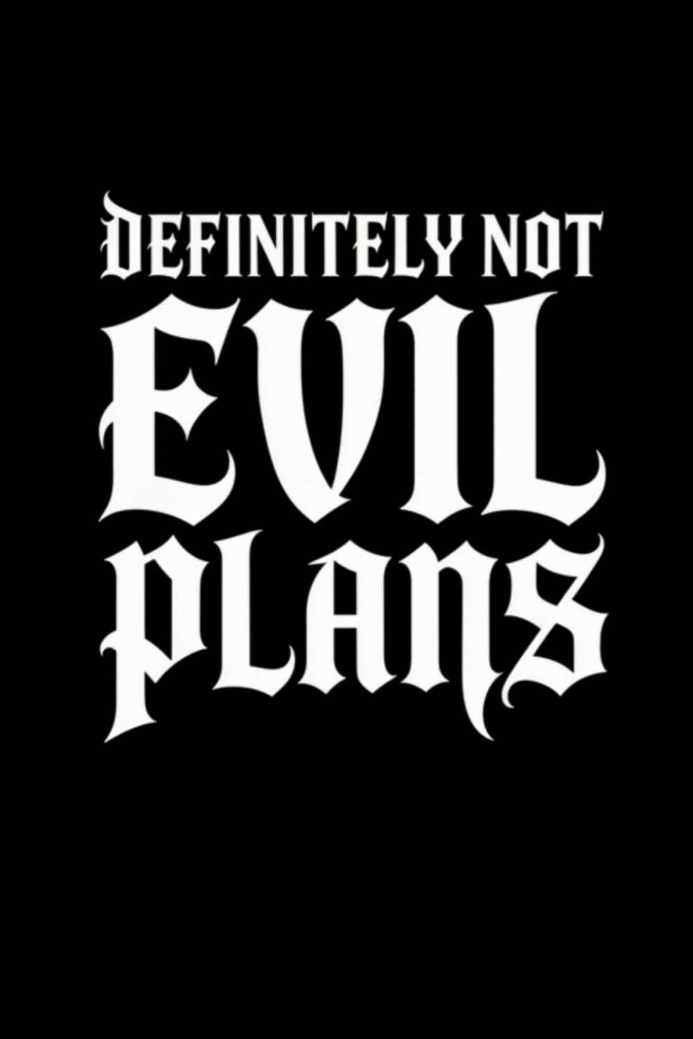 Definitely Not Evil Plans: Blank Lined Notebook; Funny Workplace Gag Gift; Office Humor for Sarcastic Friends, Coworkers, Bosses and Employees baixar livro de graça