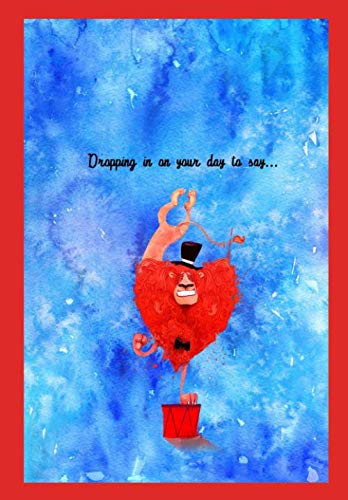 ler totalmente Dropping in on your day to say...: Birthday Card and Journal