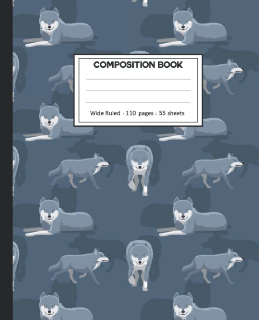 Composition Notebook: Coyote College Ruled: 110+ Lined Pages Writing Journal. baixar livro de graça