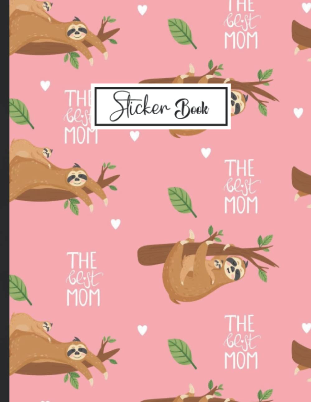 Sticker Book: Cute Sloths Design Blank Sticker Album Journal pages for Kids Sticker Collection Book. baixar livro de graça