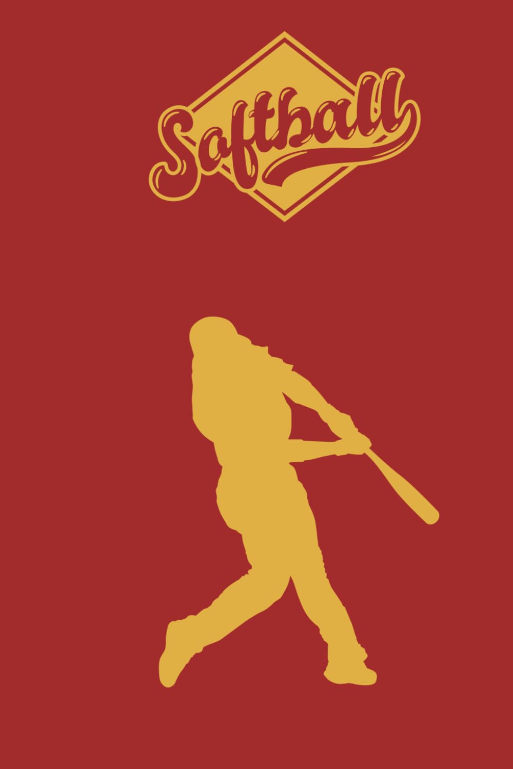 Softball Journal: 120 Lined Paperback Notebook baixar o livro de graça