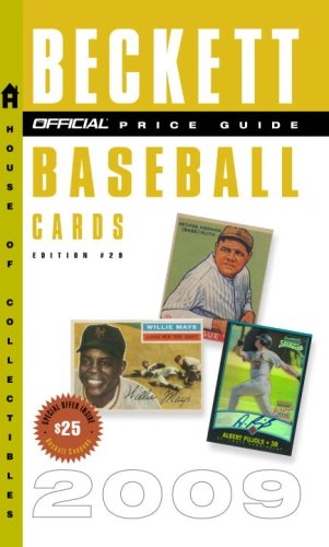 capítulo por capítulo baixar The Official Beckett Price Guide to Baseball Cards 2009, Edition #29