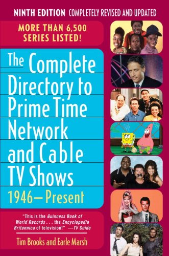 ler totalmente The Complete Directory to Prime Time Network and Cable TV Shows, 1946-Present (English Edition)