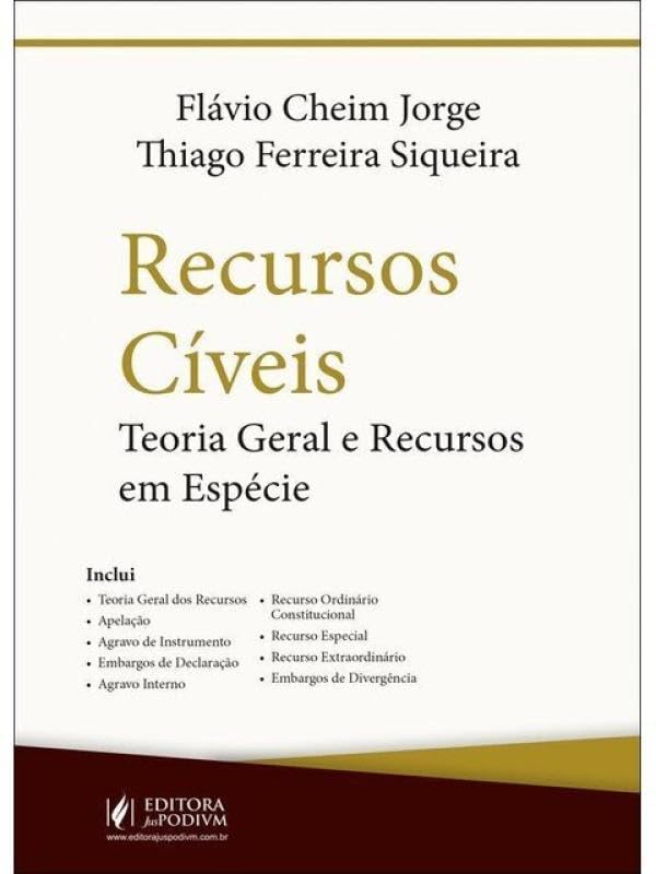 capítulo por capítulo baixar Recursos Cíveis: Teoria Geral e Recursos em Espécie (2025)