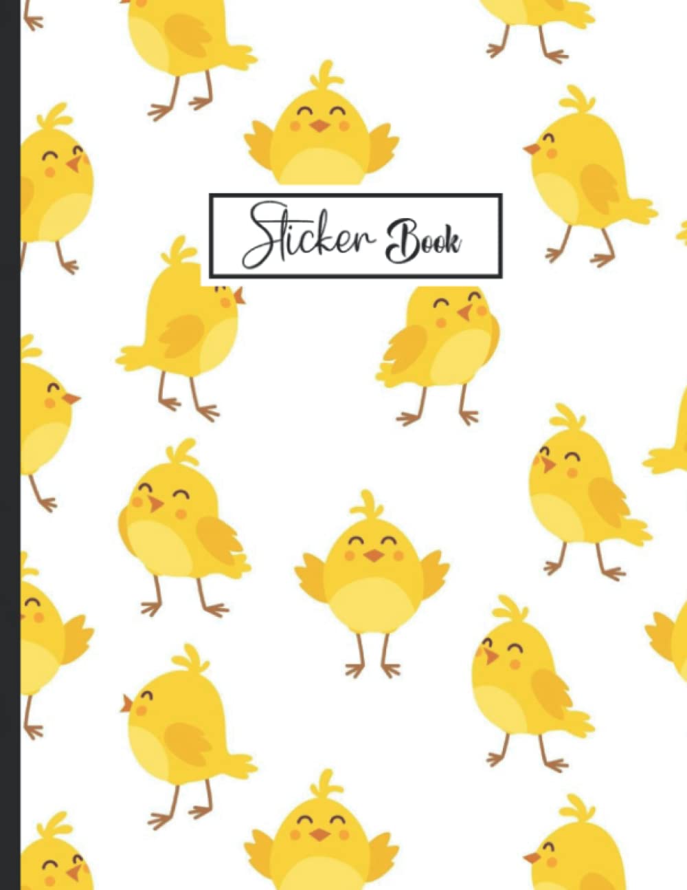 capítulo por capítulo baixar Sticker Book: Chick Theme Sticker Book Collecting Album Blank Notebook.