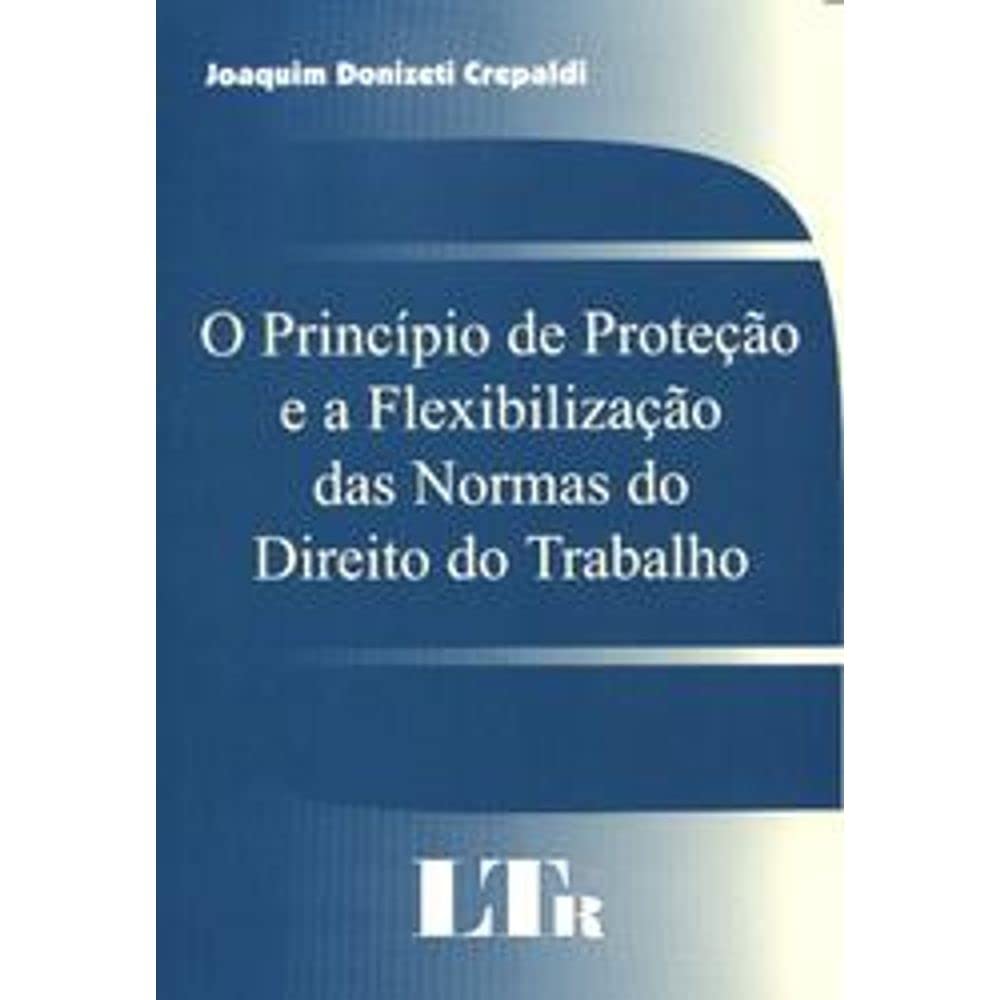 O Princípio de Proteção e a Flexibilização das Normas do Direito do Trabalho baixar o livro de graça