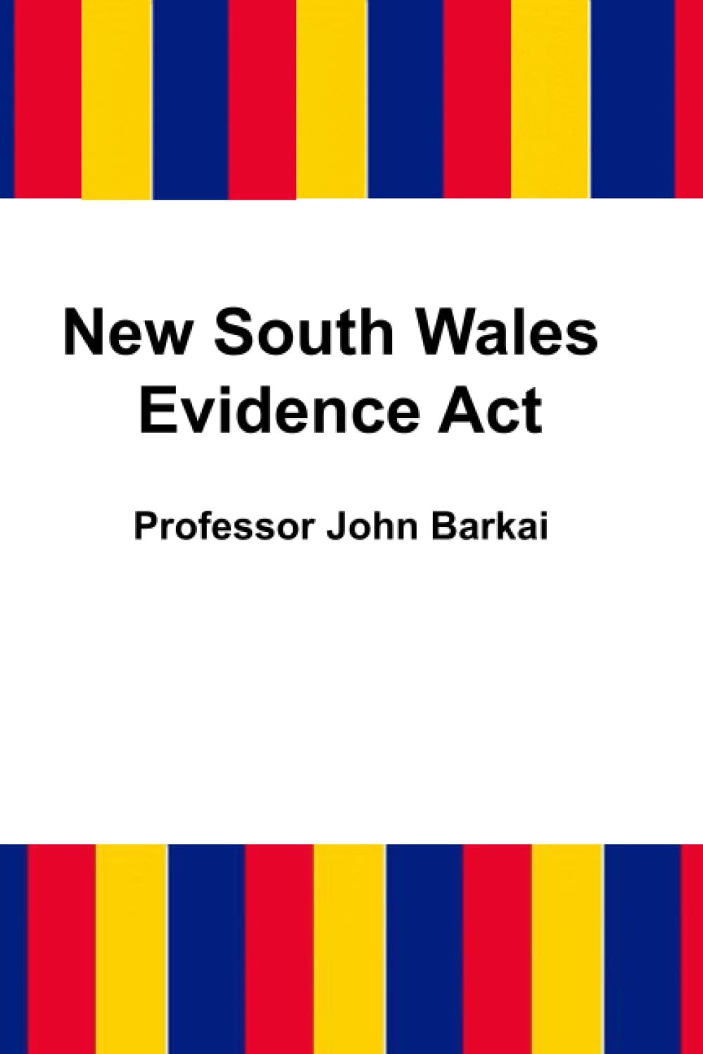 New South Wales Evidence Act baixar o livro de graça