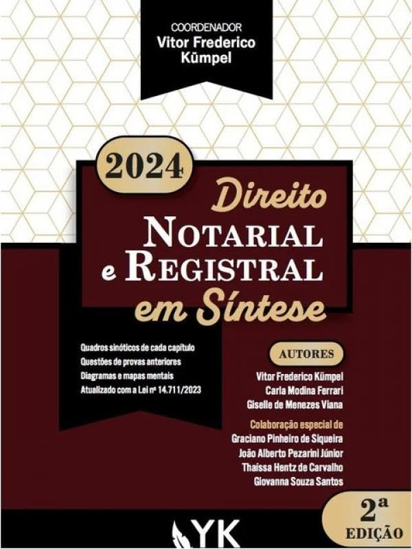 capítulo por capítulo baixar Direito Notarial e Registral em Síntese 2Ed.2024