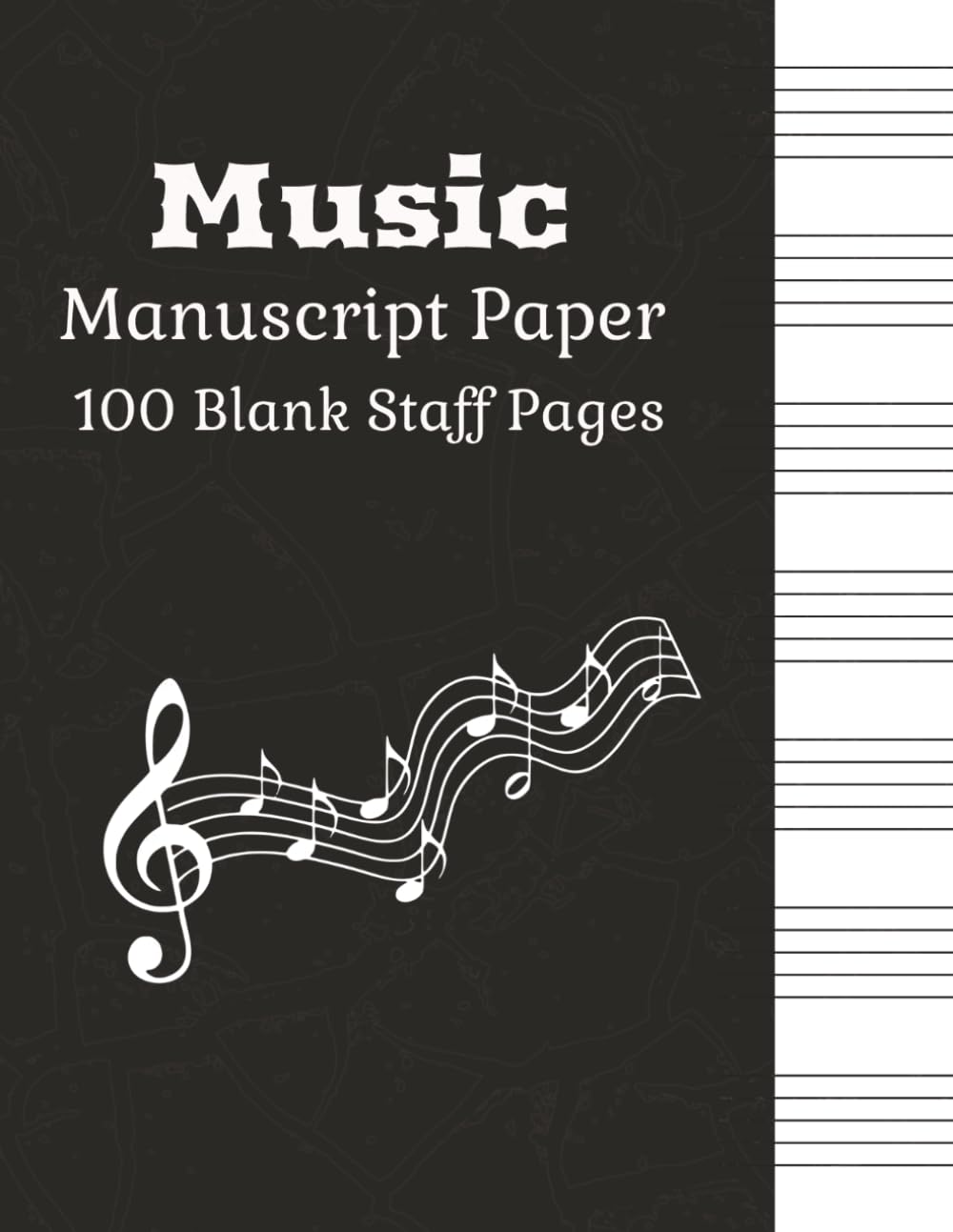 ler totalmente Music Manuscript Paper: Blank Sheet Music Notebook For Composing, Arranging & Songwriting | Staff Manuscript Pad | 10.24 x 7.5 inch (26 x 19 cm) interior format | 100 Blank Staff Pages