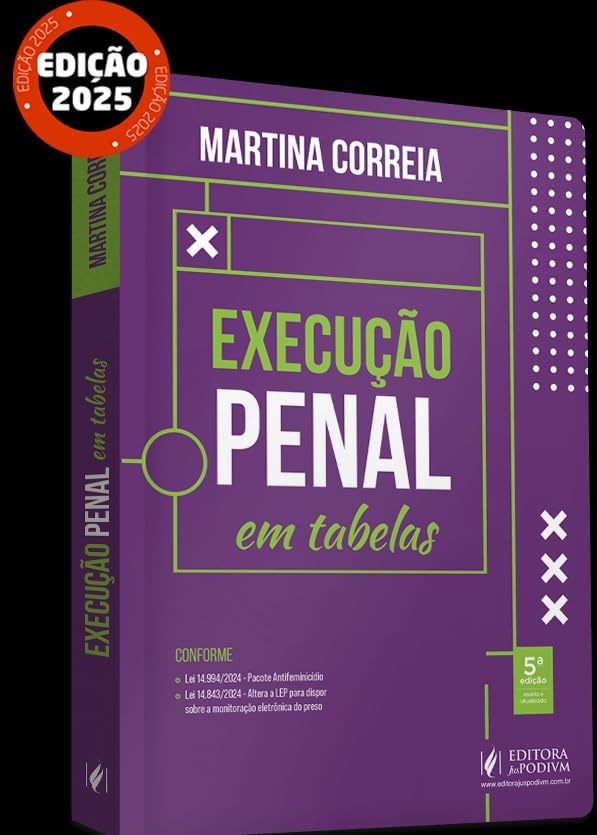 capítulo por capítulo baixar Execução Penal em Tabelas - 5ª Edição (2025)