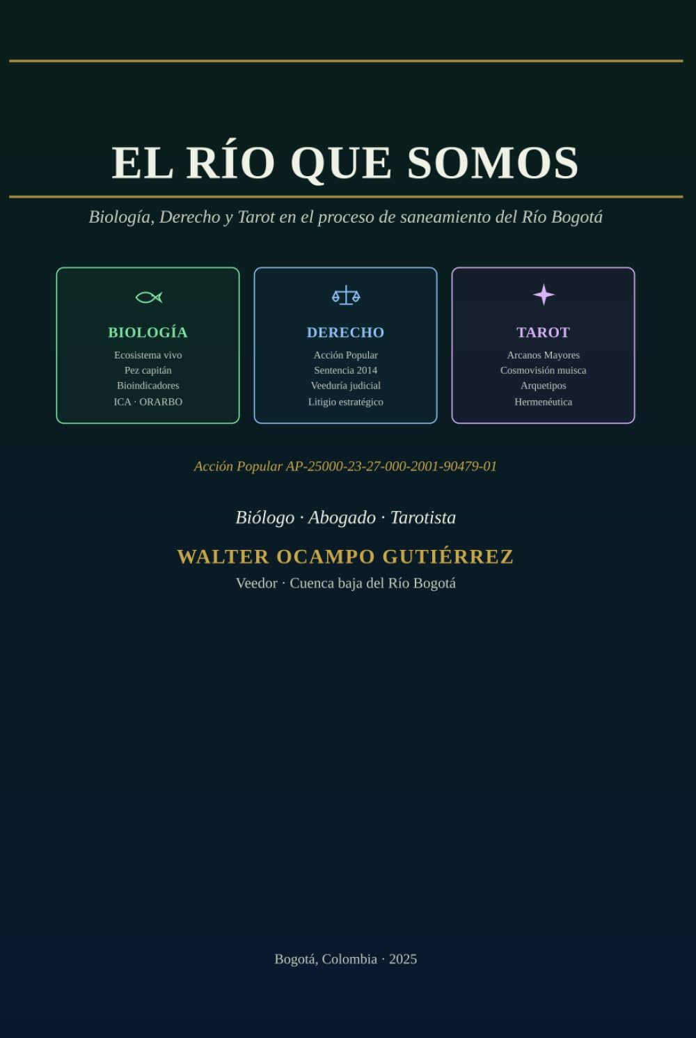 El Río que Somos: Biología, Derecho y Tarot en el proceso de saneamiento del Río Bogotá (Spanish Edition) baixar livro de graça