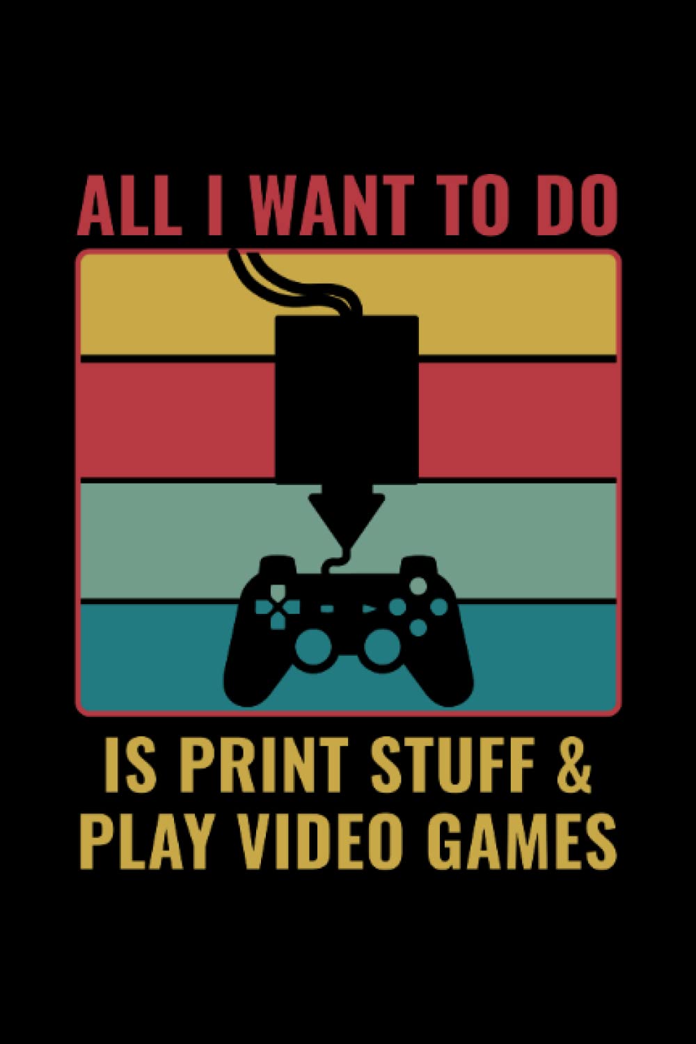 3D Printing Funny 3D Print Stuff and Play Video Games: College Ruled Lined Paper, 120 pages, 6 x 9 baixar livro de graça