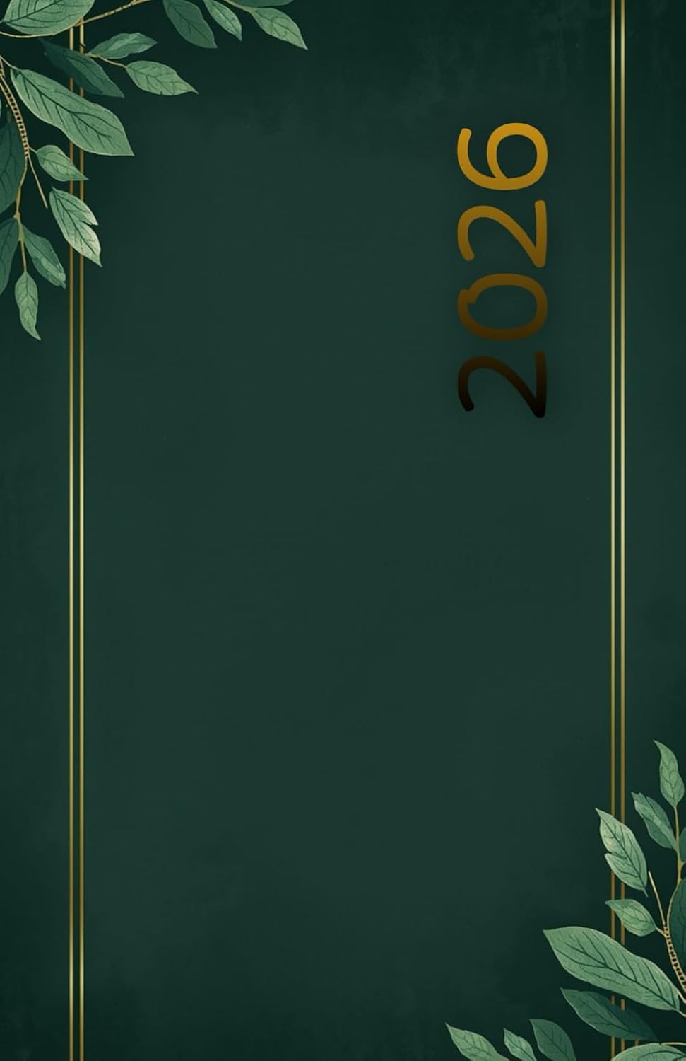 ler totalmente 2026 Weekly & Monthly Planner Designed for Focus, Calm, and Clarity: Vertical Layout