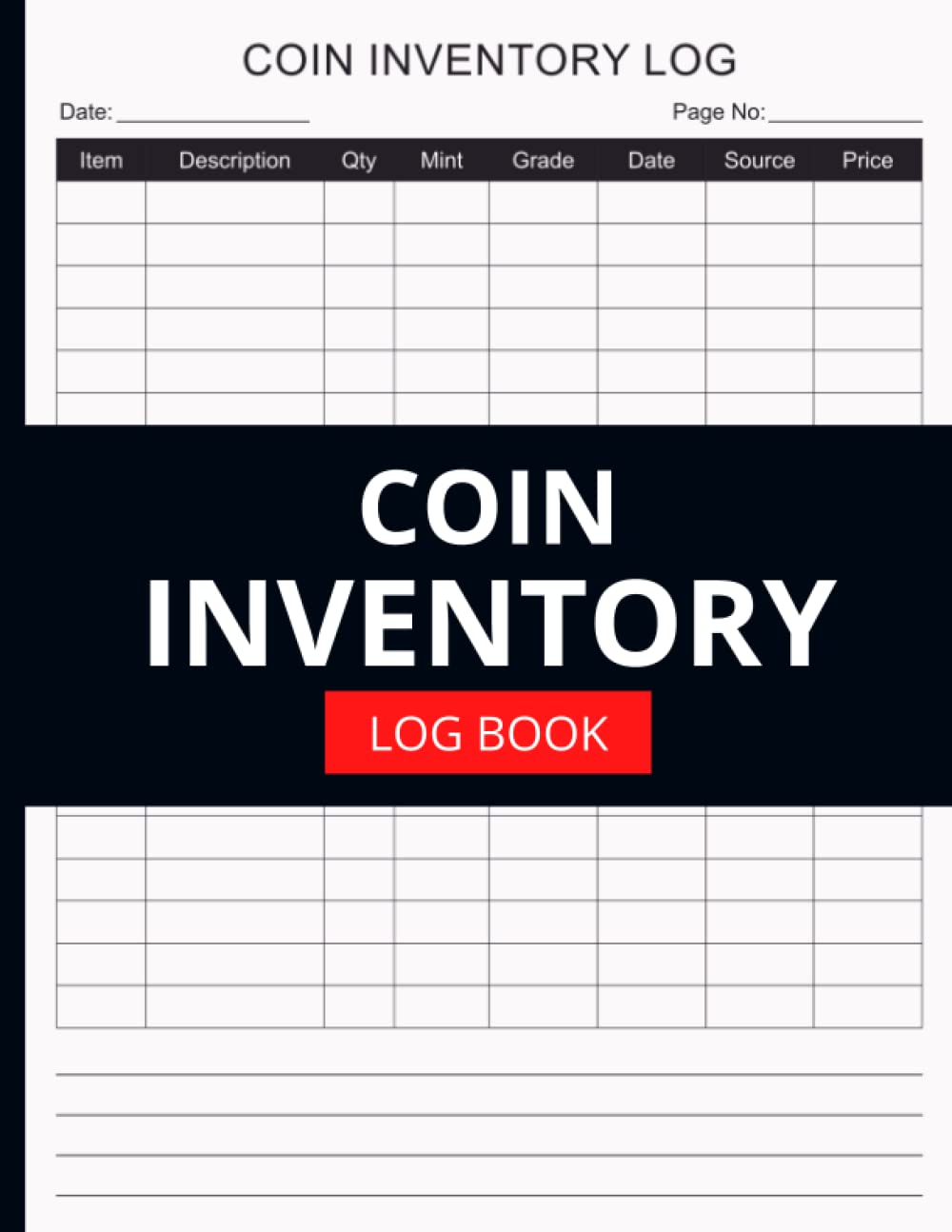 Coin Inventory Log Book: Coin Collectors Inventory for Organizing and Cataloging Old or Current Coins For Coin Collectors baixar o livro de graça