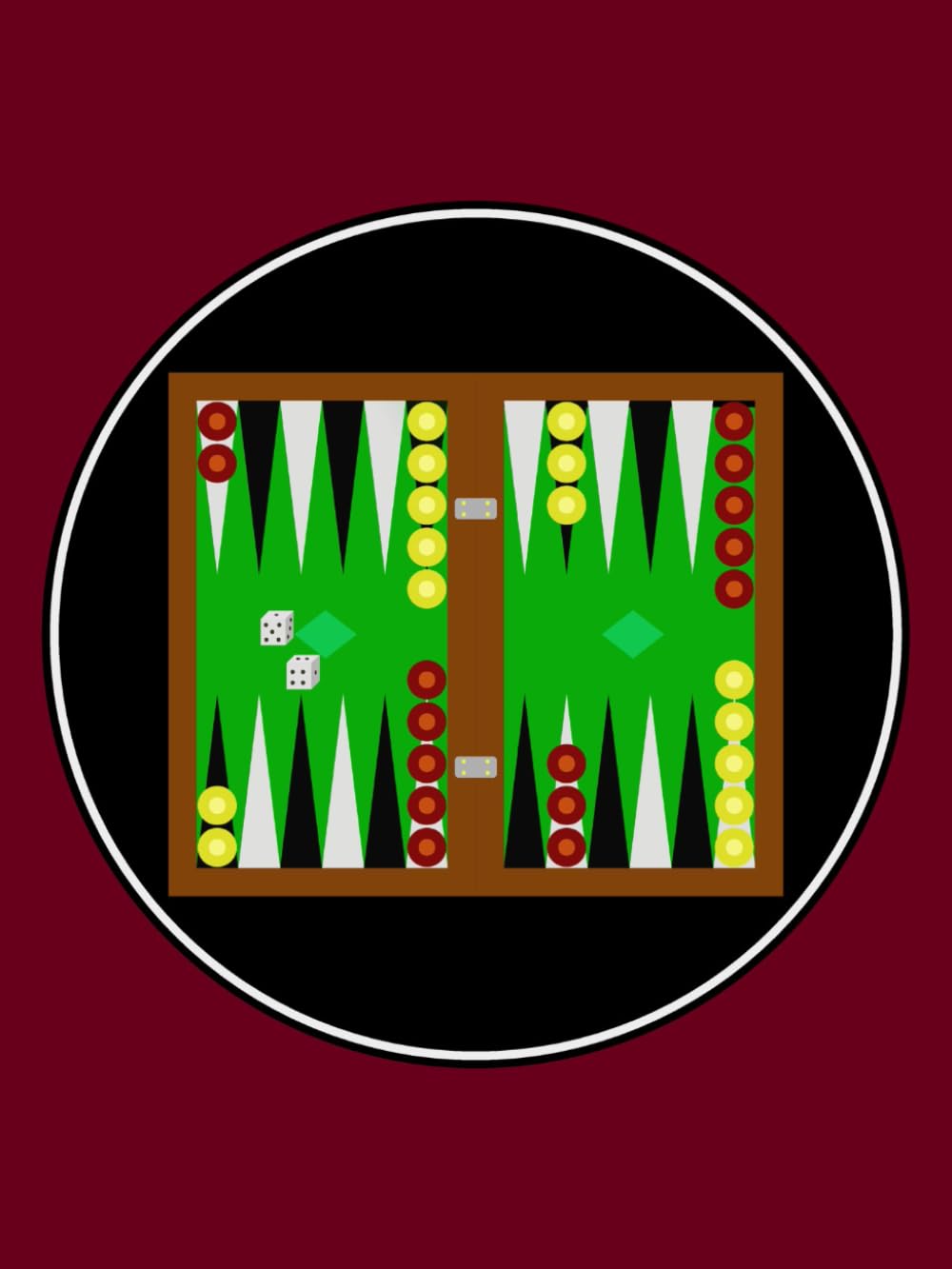 capítulo por capítulo baixar Backgammon Themed Novelty Notebook - Burgundy/Black: 4.5" X 6" 80 Pages College Ruled Paperback
