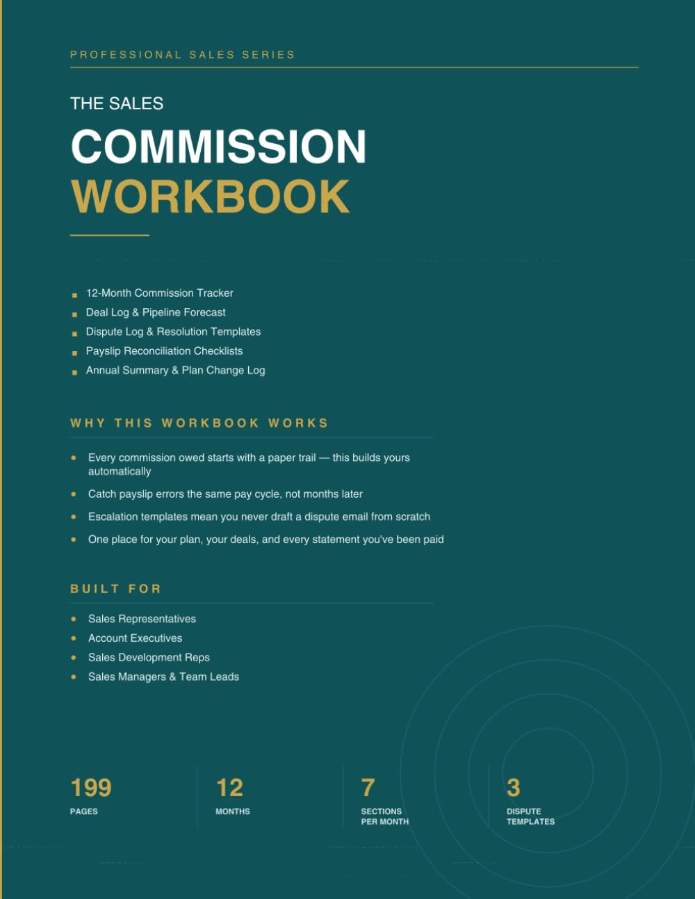 ler totalmente The Sales Commission Workbook: Track, Verify and Reconcile Your Variable Pay (Business Control Workbook Series)