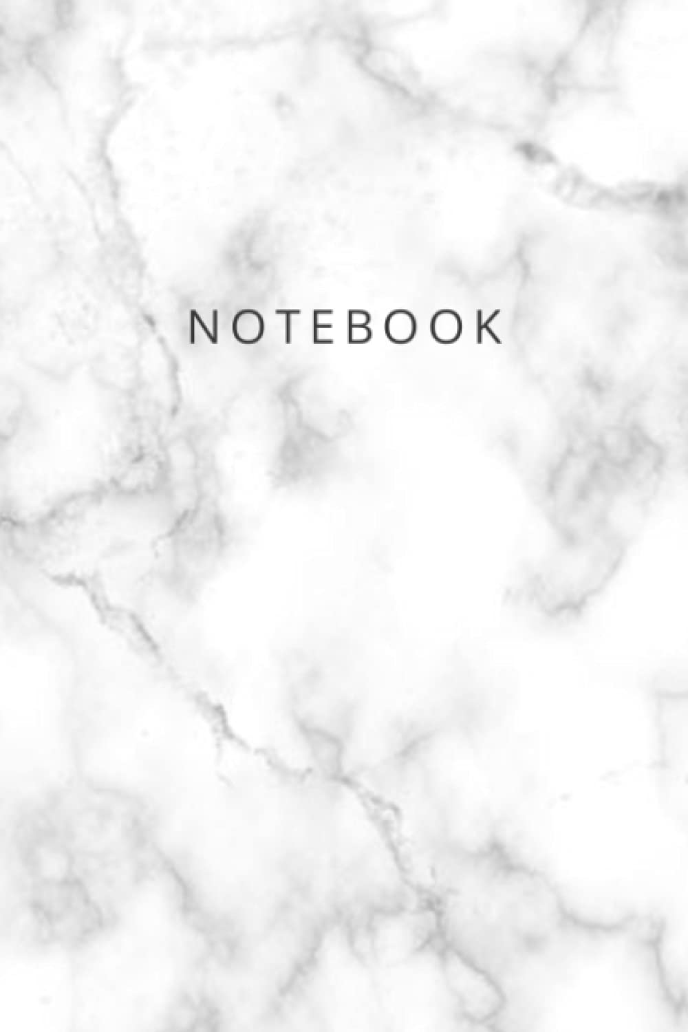 ler totalmente Notebook: Marble Print – 80 lined pages – Medium Size 6 x 9: Marble Print Notebook