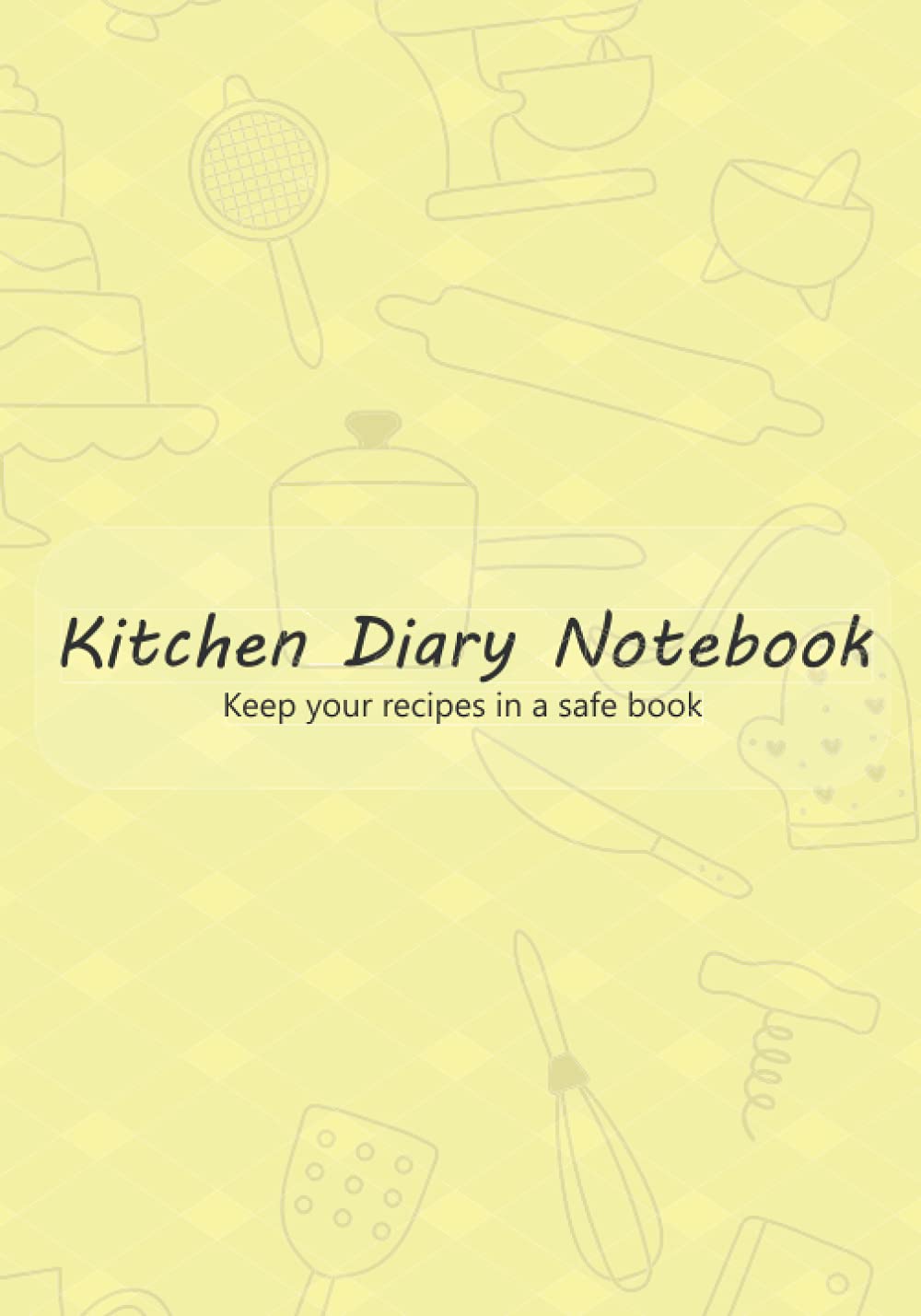 Keep Recipes In A Safe Book: Kitchen Diary Blank Recipe Book Journal to Write Favorite Recipes and Meals for Foodies and Cooking Enthusiast... Perfect Gifts (Paperback Organizer) (Recipe Books) baixar livro de graça