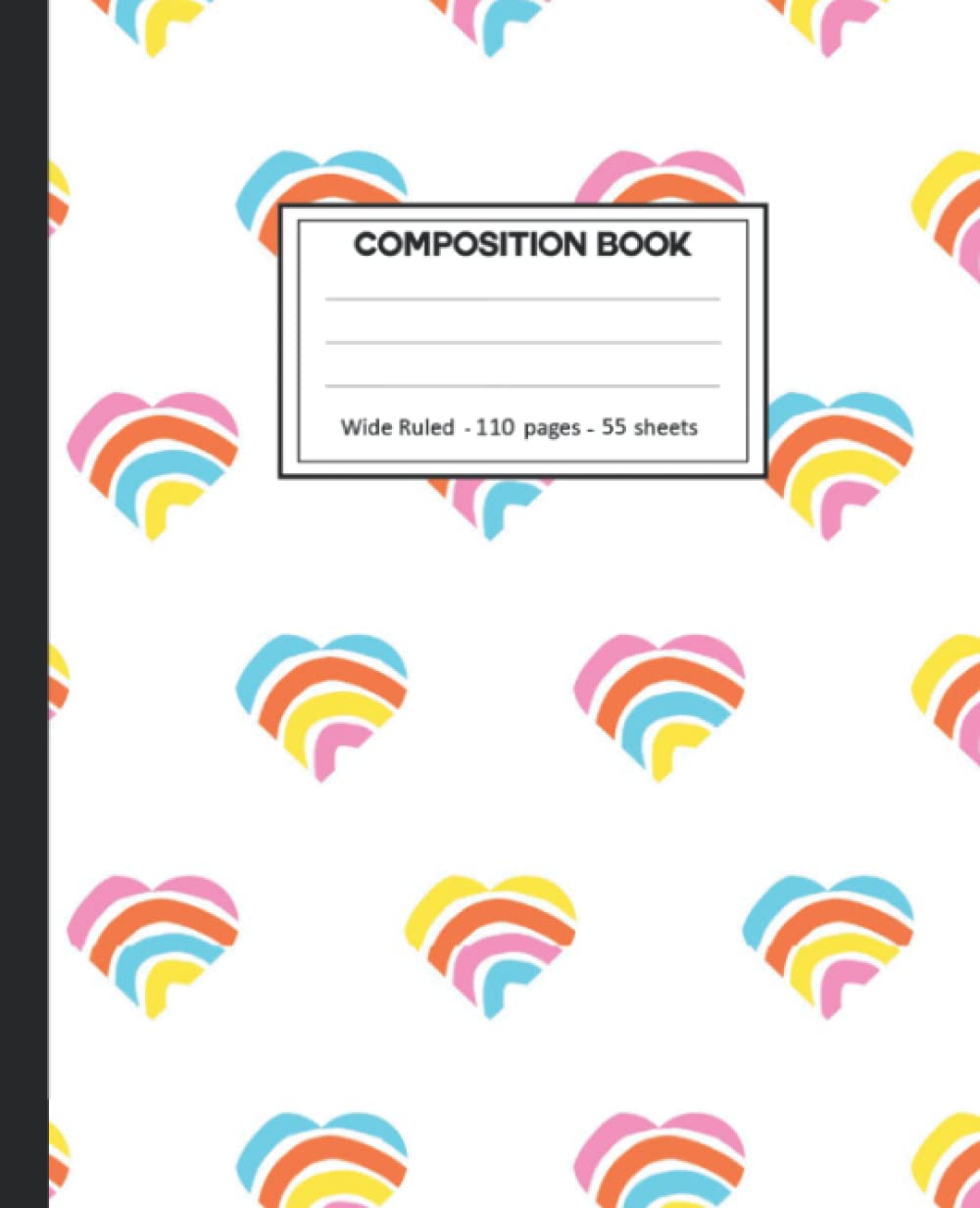 capítulo por capítulo baixar Composition Notebook: Rainbow with hearts Wide Ruled Blank Lined Composition Book Journal (7.5 x 9.25 in) Cute Notebooks for Girls Teens Kids School Planner Diary Writing Notes.