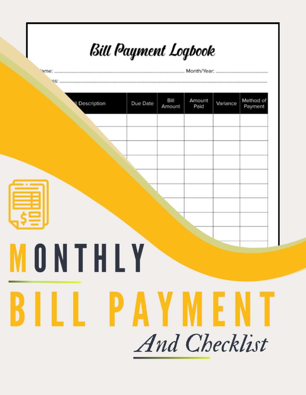Bill Tracker Notebook: Monthly Bill Payment Checklist | Expense and Bill Tracker - (8,5'' x 11'' 110+ Pages) baixar livro de graça