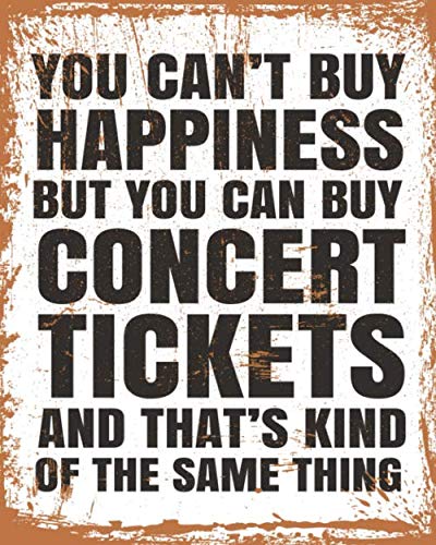 ler totalmente My Concert Journal - Concert Ticket Album and Logbook: Organize the Memories of your Favorite Concerts