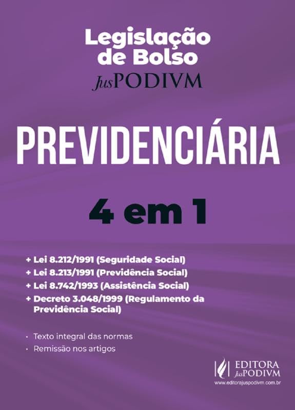 Legislação de Bolso Previdenciário 4 em 1 (2025)