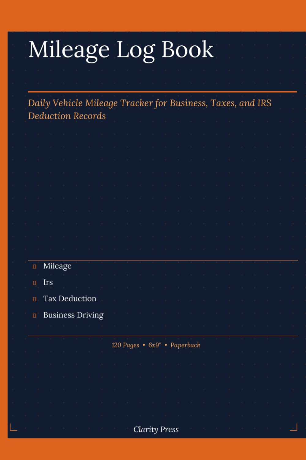 Mileage Log Book: Daily Vehicle Tracker for IRS Tax Deductions: Track Business Driving Miles, Simplify Tax Records & Maximize Deductions baixar o livro de graça
