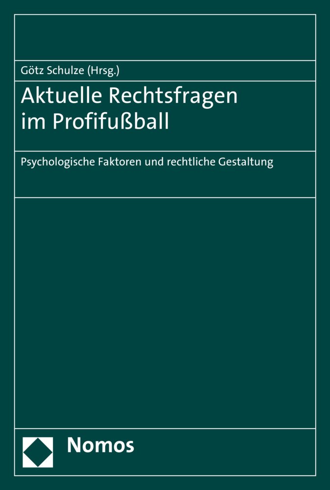 Aktuelle Rechtsfragen Im Profifussball: Psychologische Faktoren Und Rechtliche Gestaltung baixar livro de graça