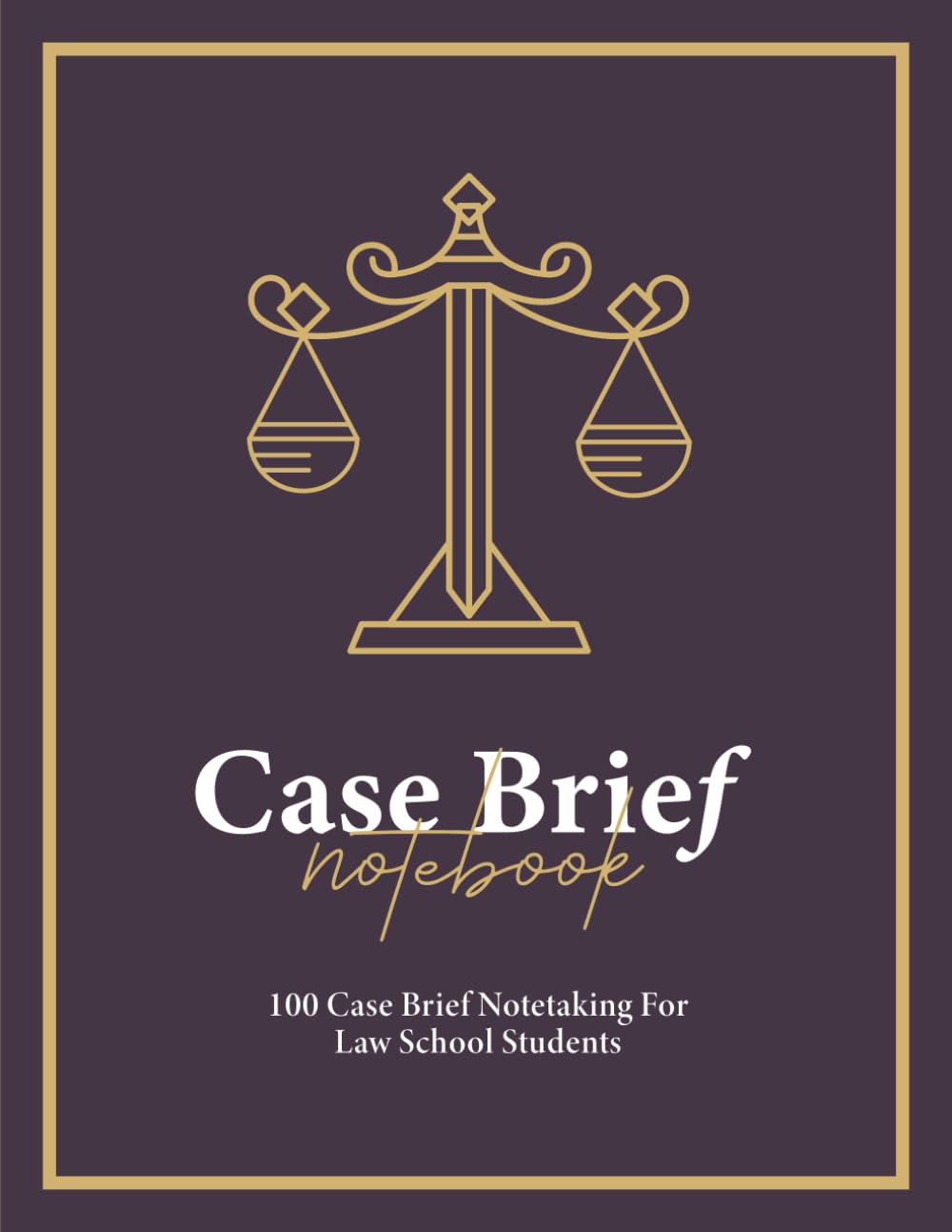 ler totalmente Law School Case Brief Notebook: 100 Templates for Case Brief Notetaking | Case Brief for Law School Students | Additional Planner Monthly Priorities, To Do Checklists & more