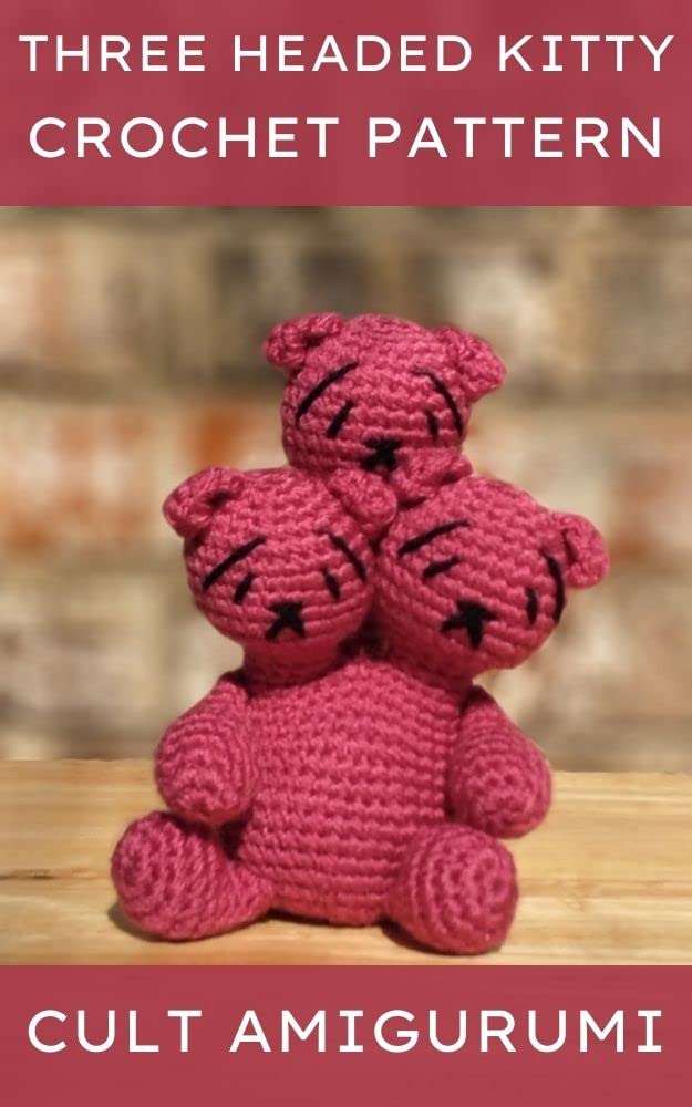 Three Headed Kitty Cat: Cult Amigurumi Pattern (English Edition) baixar livro de graça