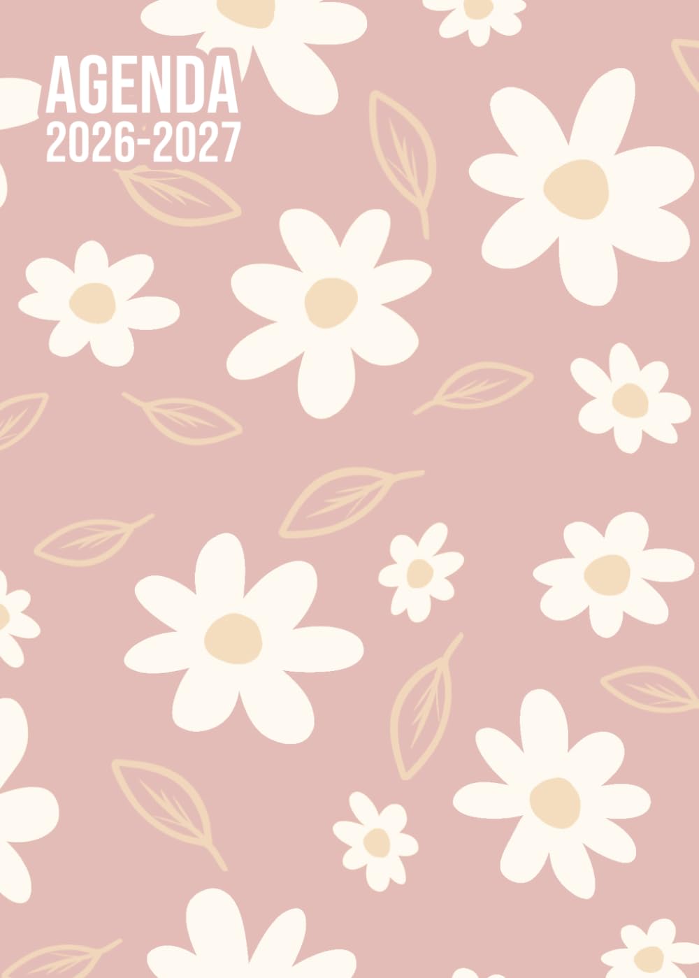 capítulo por capítulo baixar Agenda Scolaire 2026 2027: Fleurs Pastel Rose | Bi-journalier (deux jours par page) | 15x21 cm | Format A5 | Sept 2026 – juil 2027 | Pas cher | France | Collège et lycée | Ado fille | School Planner