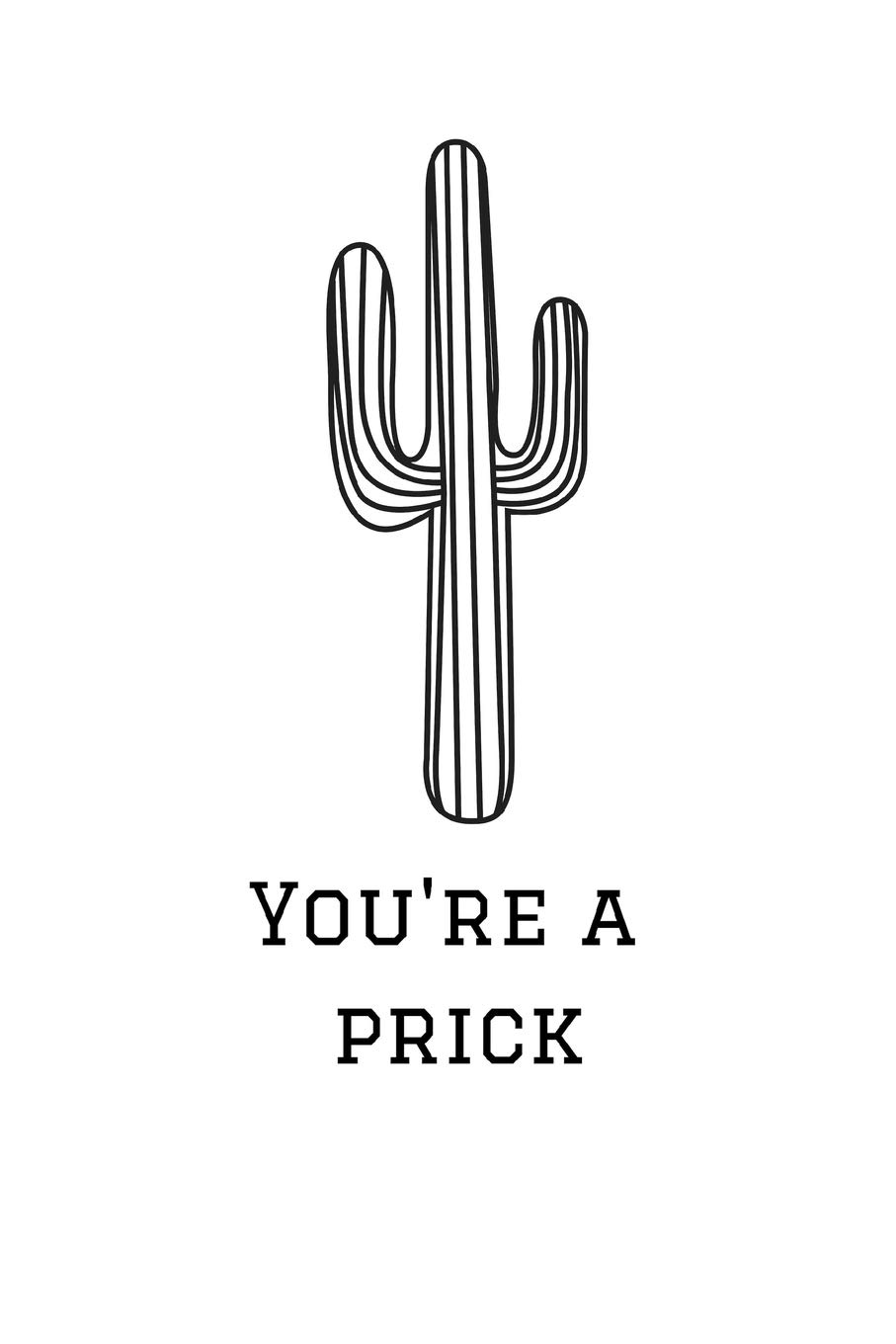 You're a Prick: Cactus Notebook, 110 Pages, 6' X 9' baixar livro de graça