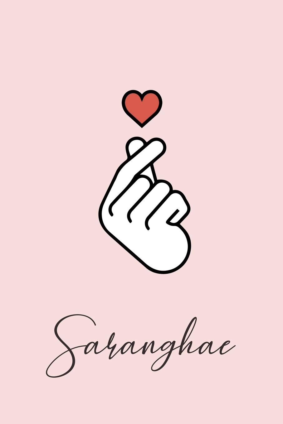 Sarangahe: finger heart k pop notebook, Journal for fans who love Korean pop music, 6x9 110 pages baixar livro de graça