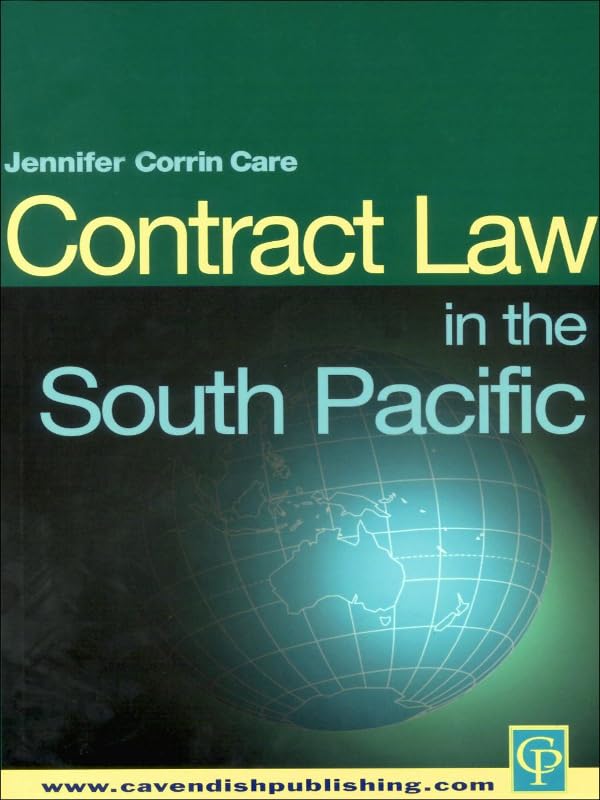 South Pacific Contract Law (South Pacific Law) (English Edition) baixar livro de graça