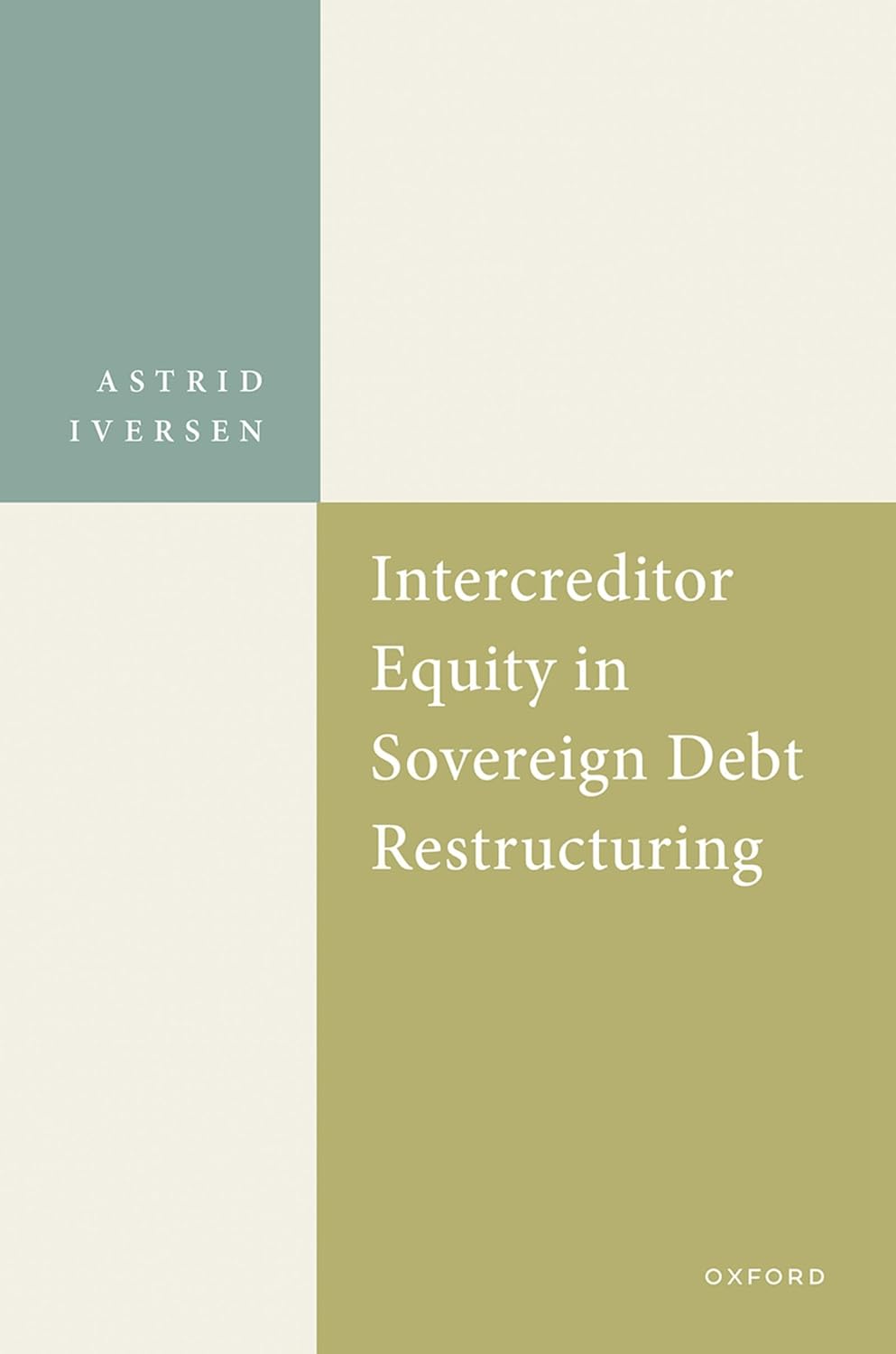 Intercreditor Equity in Sovereign Debt Restructuring (English Edition) baixar livro de graça
