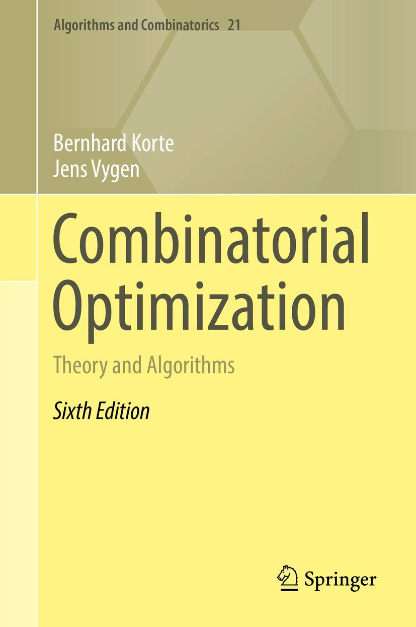 capítulo por capítulo baixar Combinatorial Optimization: Theory and Algorithms: 21