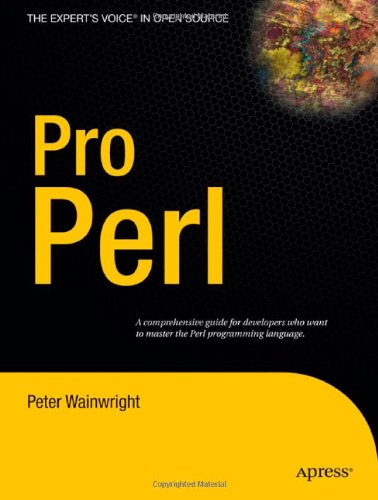 Pro Perl (Expert's Voice in Open Source)